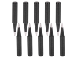 Laxiscreed Pontas De Ferro De Soldar Pretas Para Séries 936/937/938, Pack De 10