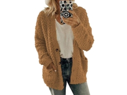 2026 abrigo de Mujer Suave Y Cálido Con Punto Polar Fluffy Chaqueta Tallas Grandes