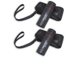 Conjunto de 2 Telescópios Monoculares 30x25, Ideais para Uso Diurno em Acampamentos, Caminhadas e Observação da Vida Selvagem BRILVIBERA