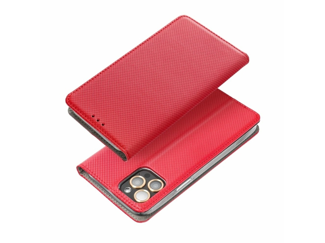 Estojo Inteligente para Xiaomi Xiaomi Redmi Note 12 Pro 5G Vermelho