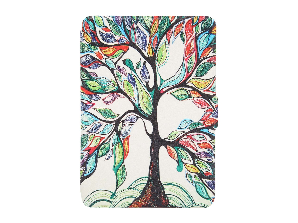 Funda de couro sintético pintado para leitor de livros eletrônicos Paperwhite 123 | S/MARCA