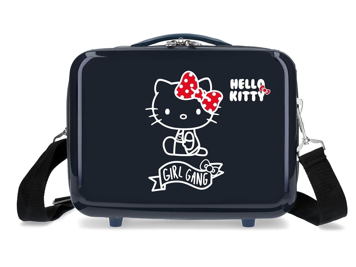 Nécessaire HELLO KITTY Girl Gang Hello Kitty Azul (29 x 21 x 15 cm)