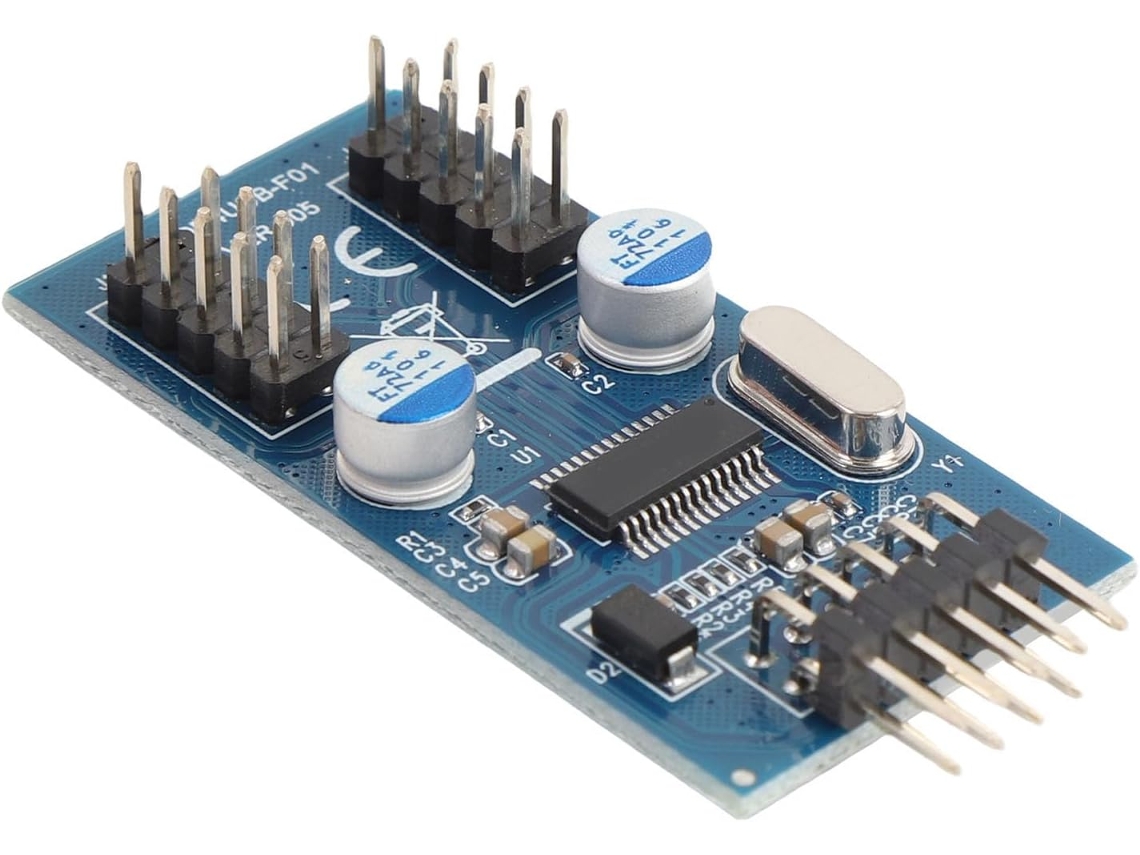 Cabo Divisor Usb Para Placa-mãe Com Conversão Conector De 9 Pinos,