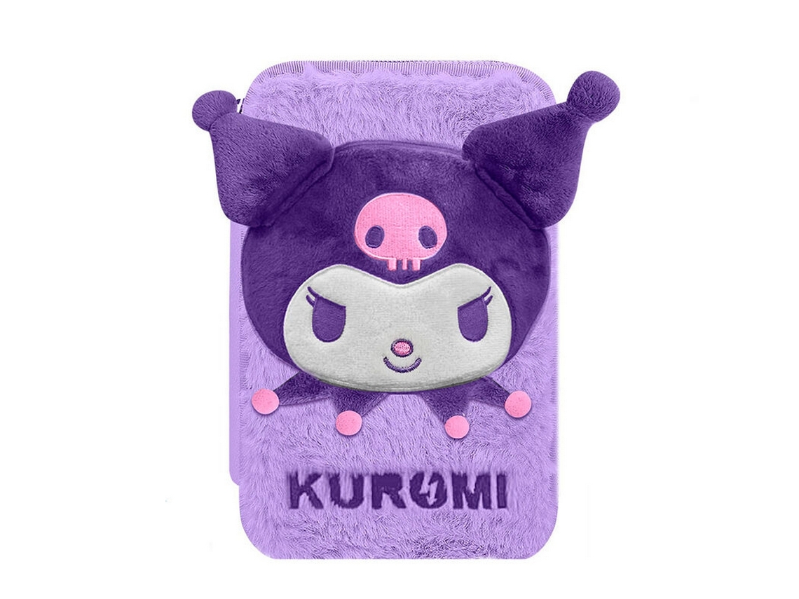 Estojo De Lápis Duplo Kuromi 3d De Pelúcia 83980