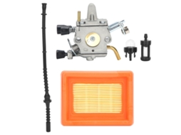 Primerox conjunto de carburador filtro de ar tubo de combustível para cortador Stihl FS400 FS450 FS480