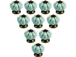 Conjunto de 6 puxadores dourados para armário de cozinha, latão escovado, 96 mm X001