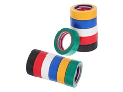Fita Isolante Elétrica De Pvc Aboofan, 12 Rolos, Resistente, Para Cabos E Equipamentos Elétricos, Adequada Para Uso