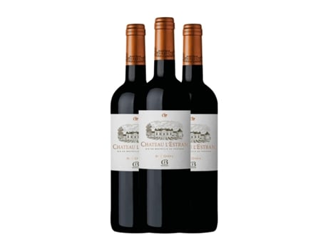 Vinho CHÂTEAU L'ESTRAN Château l'Estran. Cru Bourgeois Médoc Sem Álcool (0.75 L - 3 Unidades)