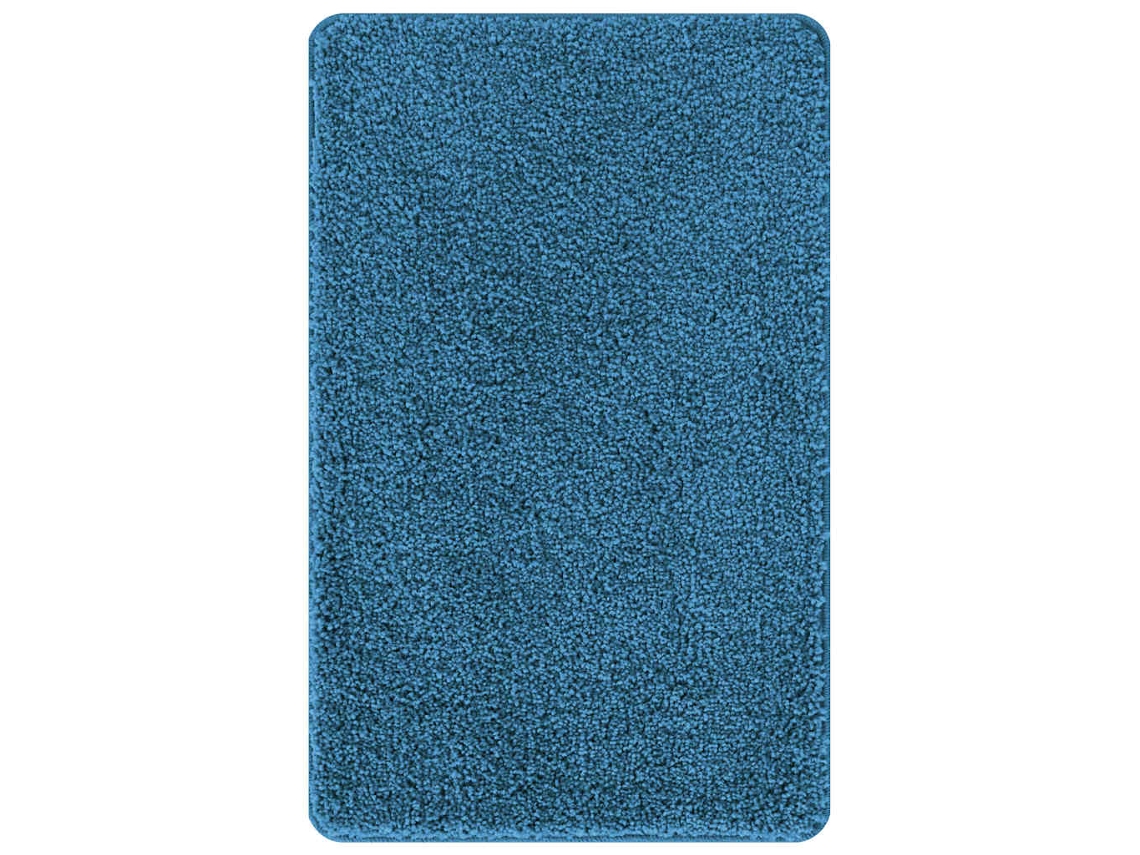 Maison Exclusive - Tapete De Banho Antiderrapante Azul 60 X 90 Cm Pp