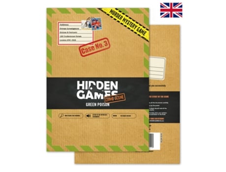 Jogo de cartas HIDDEN GAMES Detetive (14 anos)