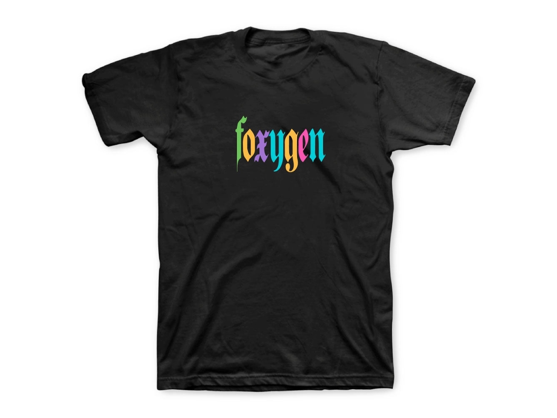Foxygen Rainbow Tee ROCKINSTONE Size:s