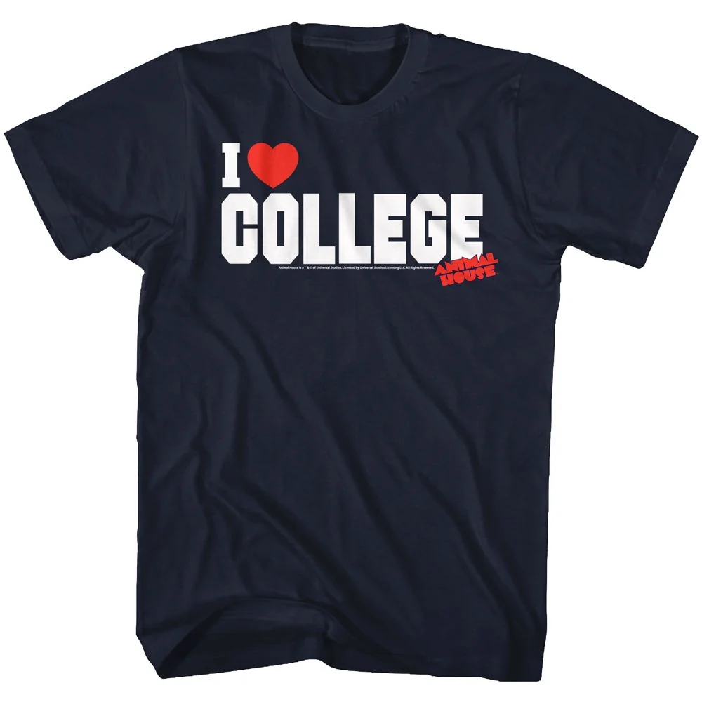 Rockinstone Animal House Movie Ilc Navy Adult T-shirt Size:xxl