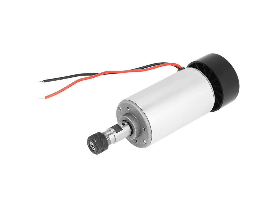 Motor De Fuso Cnc Er11 Refrigerado A Ar, 48v Dc, 52mm De Diâmetro, 300w Para Máquina De Gravação
