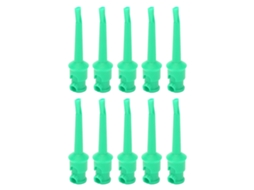 10pcs Gancho De Prueba Multímetro Clip De Soldadura Para Pruebas Eléctricas Verde