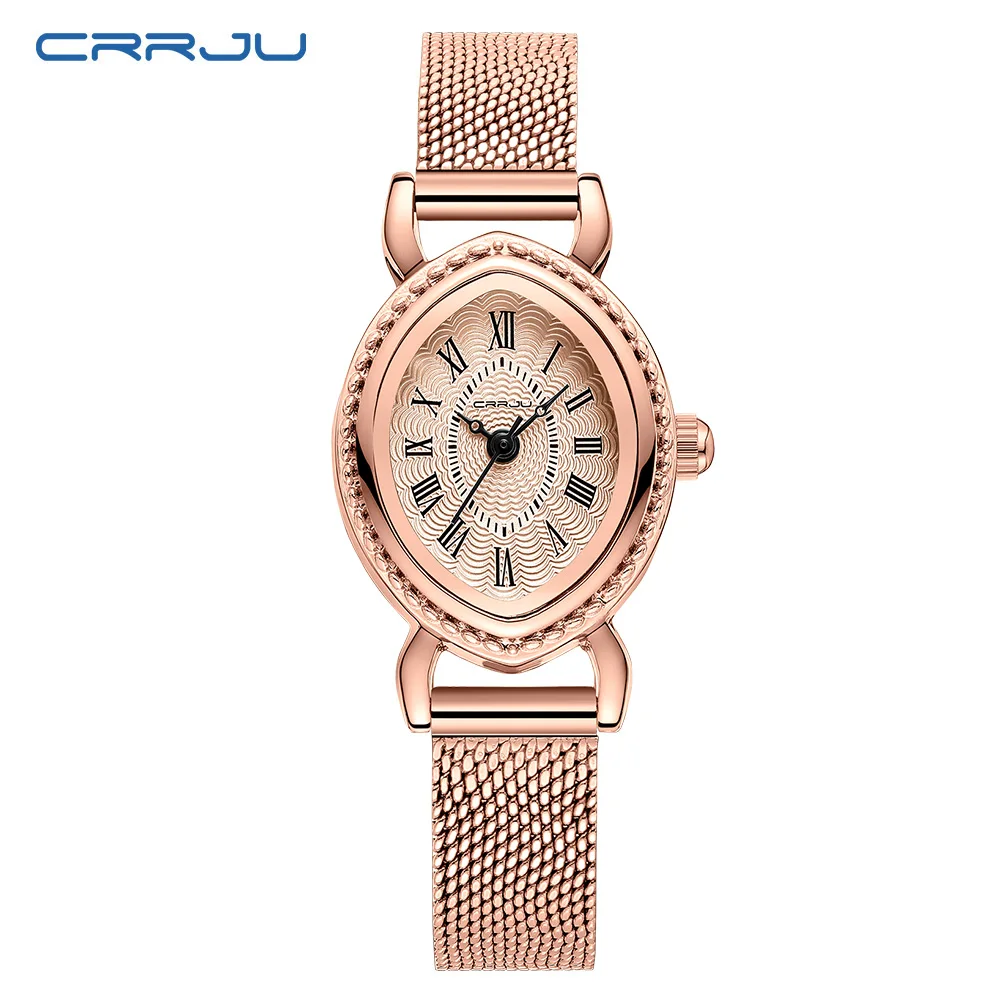 Relógio Feminino Em Aço Inoxidável, Relógio De Pulso, Relógio Social Elegante E Simples.