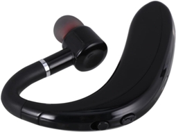 Fone De Ouvido Sem Fio Leve, Com Um Único A Dos Para E Se Em Preto