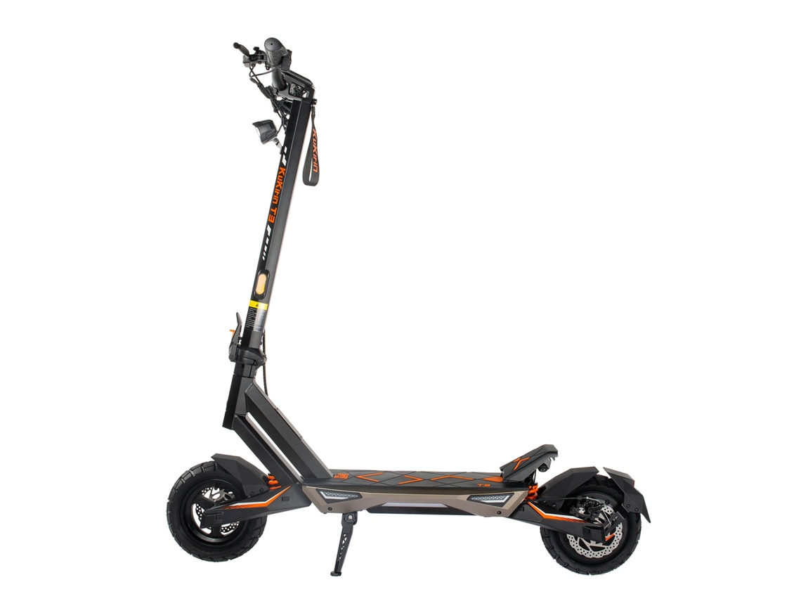 T3 Trotinete Elétrica Potência 800w Bateria 48v15.6ah Autonomia 58km Travões De Disco Design Dobrável Preto Kukirin
