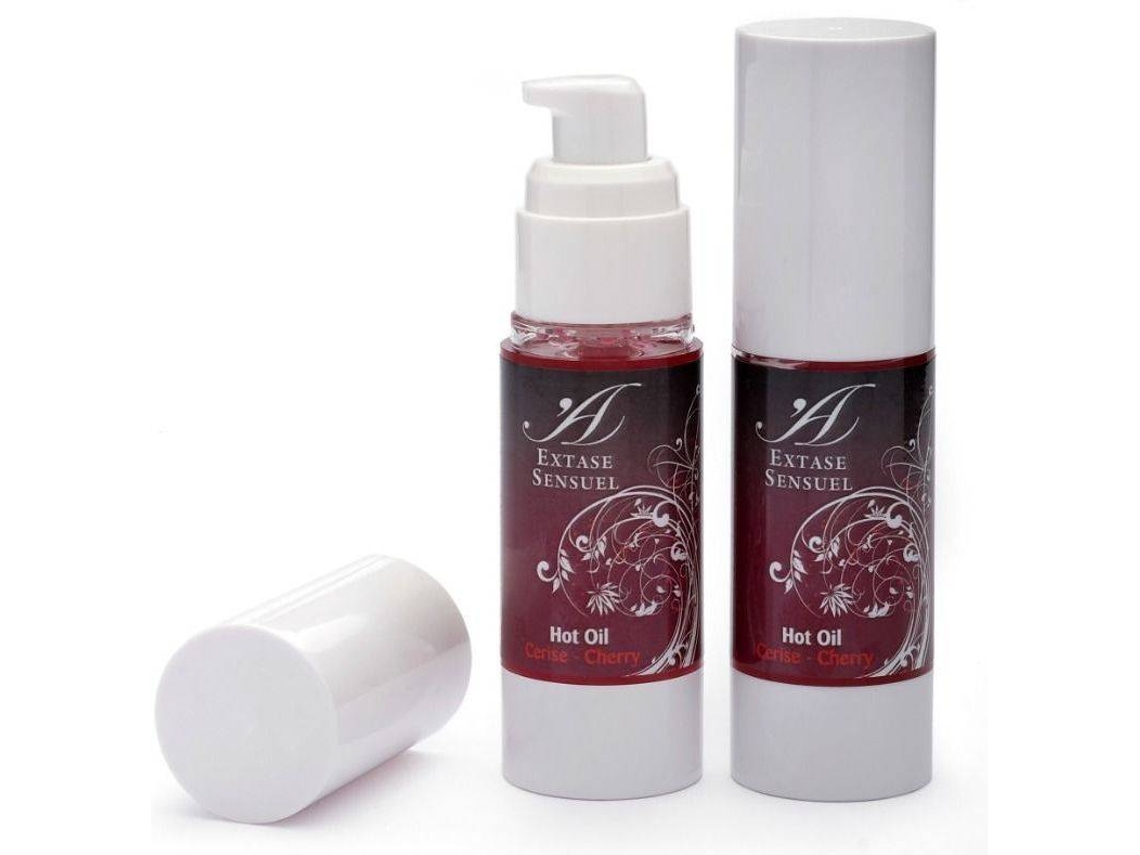 Óleo de Massagem EXTASE SENSUAL Calor Cereja (30 ml)
