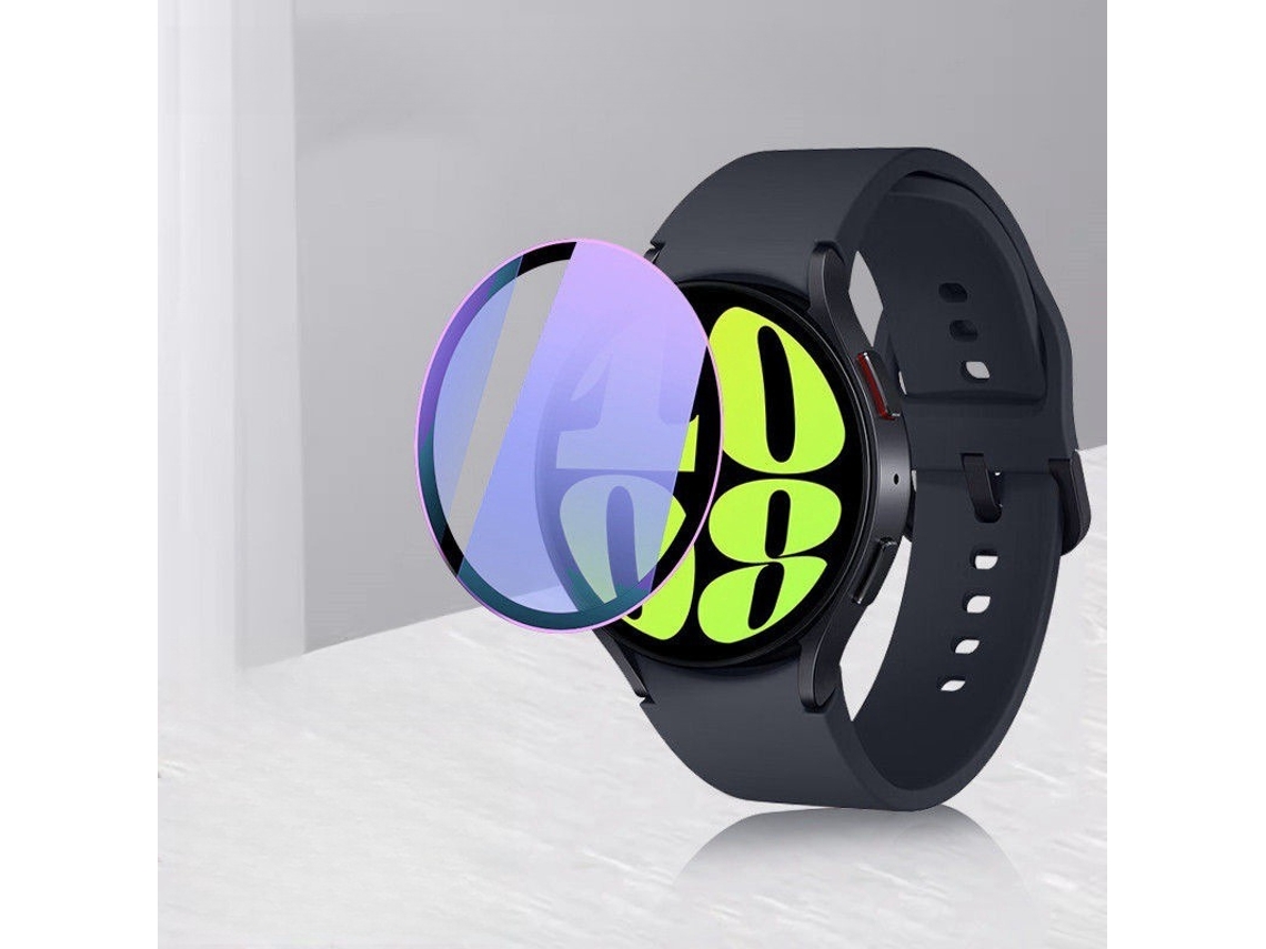 Protetor De Vidro Temperado Para Samsung Galaxy Watch 9 44mm, Dureza 9h, Material Compósito Pmma Luz Roxa Hexinyigjly