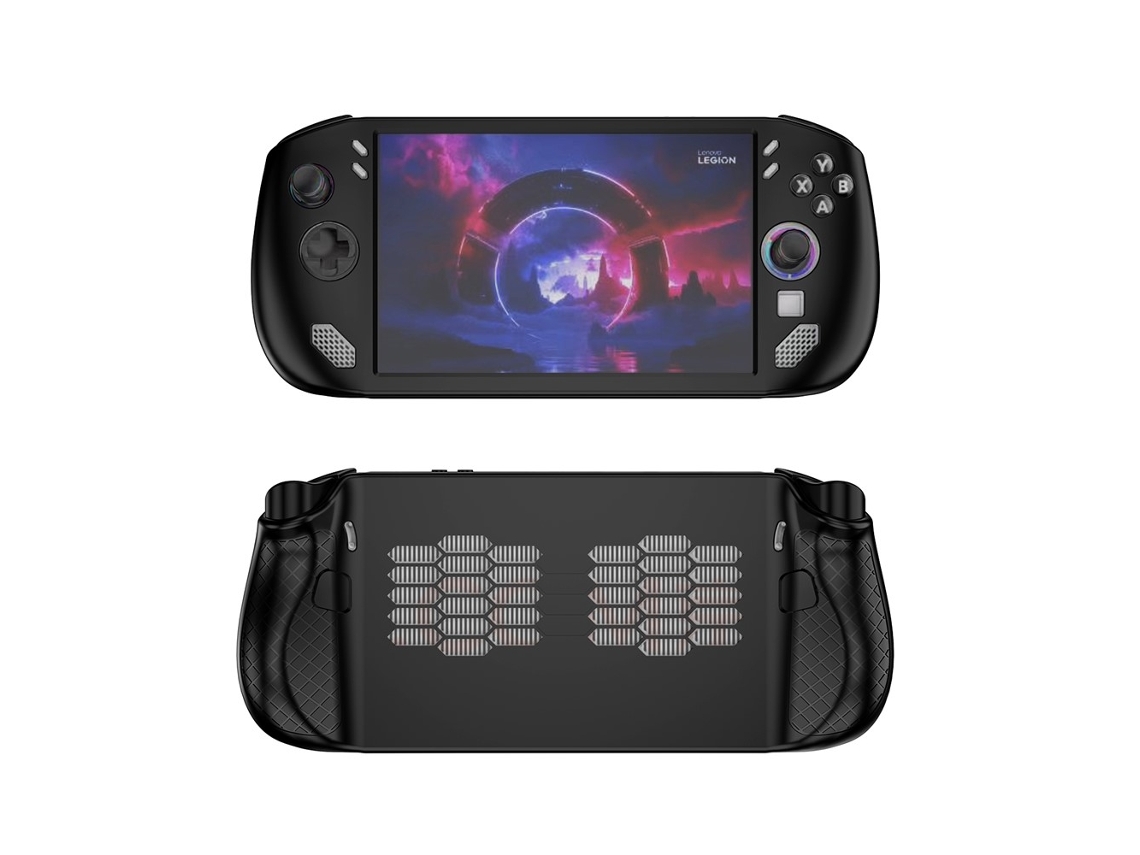 Capa de Silicone Preta para Lenovo Legion Go S BRILVIBERA