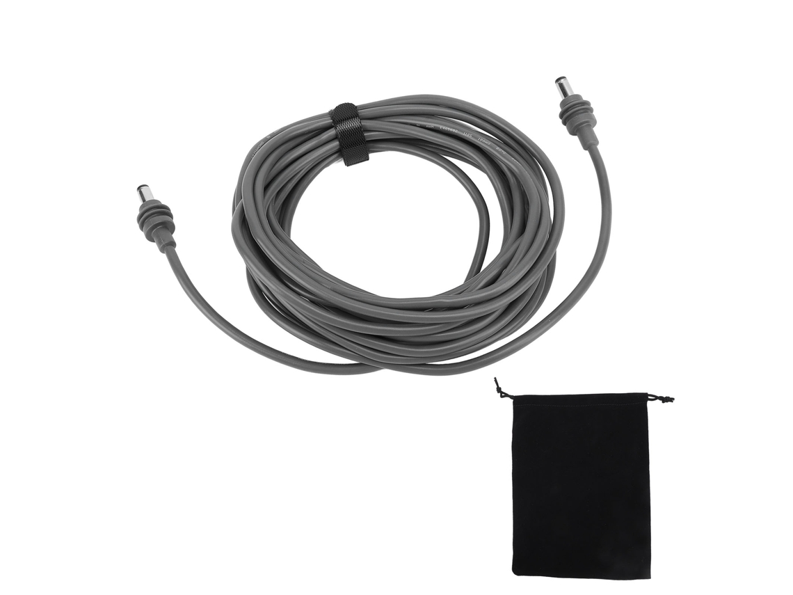 Aetheria cabo Dc para Dc 18awg Resistente À Água Ip68 3.5m para Satélite Cinza