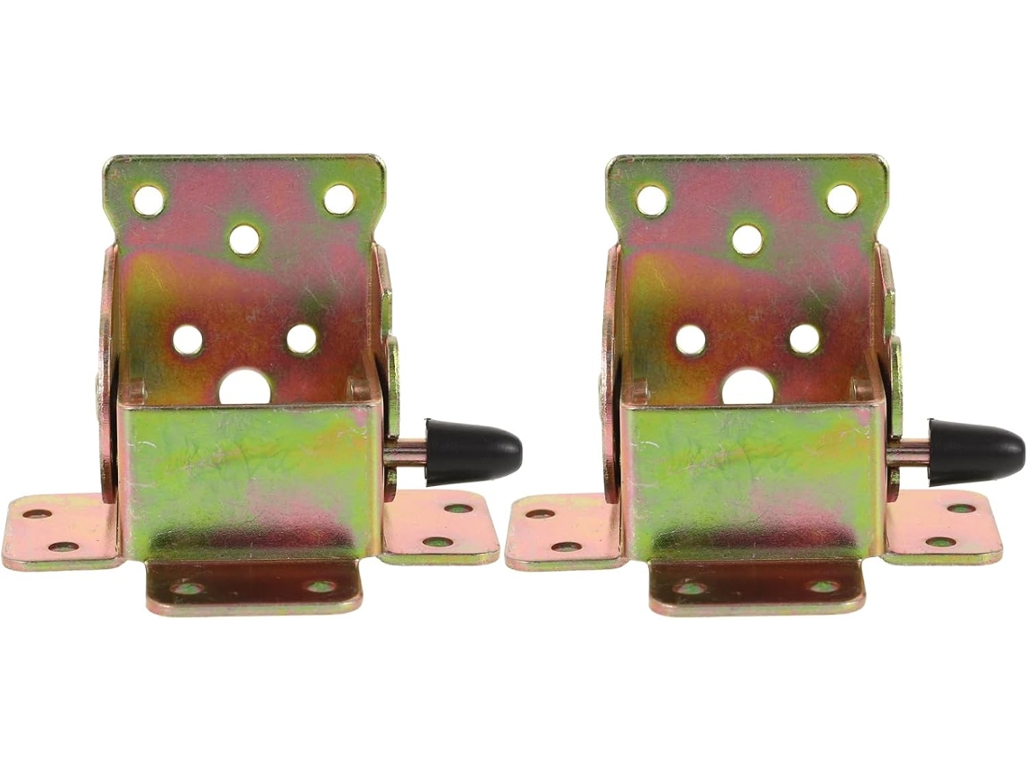 2 Dobradiças Para Mesa Dobrável, Peças, Suporte Metálico, Adequadas