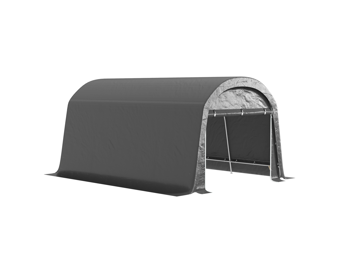 Conjunto de Mesa e 2 Bancos de Metal Preto para Jardim (110x55x70cm)