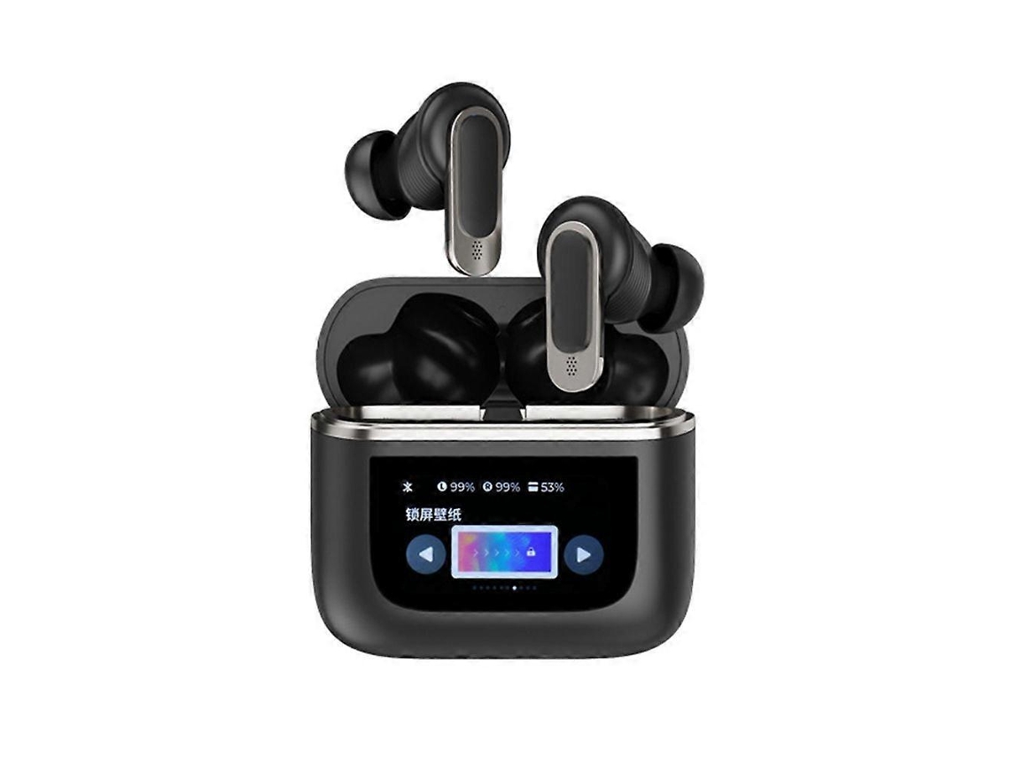 Fones De Ouvido Intra Auriculares Sem Fio V8 Com Cancelamento De Ruído Anc E Controles De Tela Sensível Ao Toque H Ly Ebike