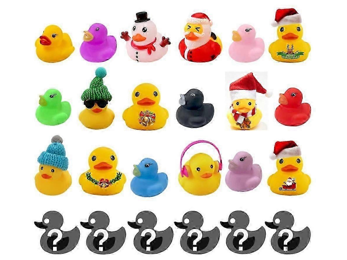 Calendário Do Advento Com Patos De Borracha