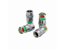 Omni-indicador De Pressão De Pneus Para Carro Válvula Capa Sensor (8 Peças, Multicolor) Cy