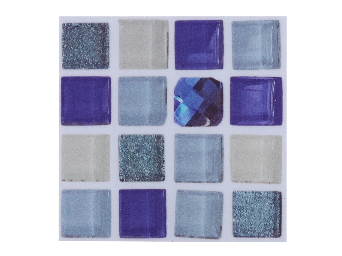 Stickers Mosaico LAXISCREED 10x10cm 18pcs Banheiro Cozinha