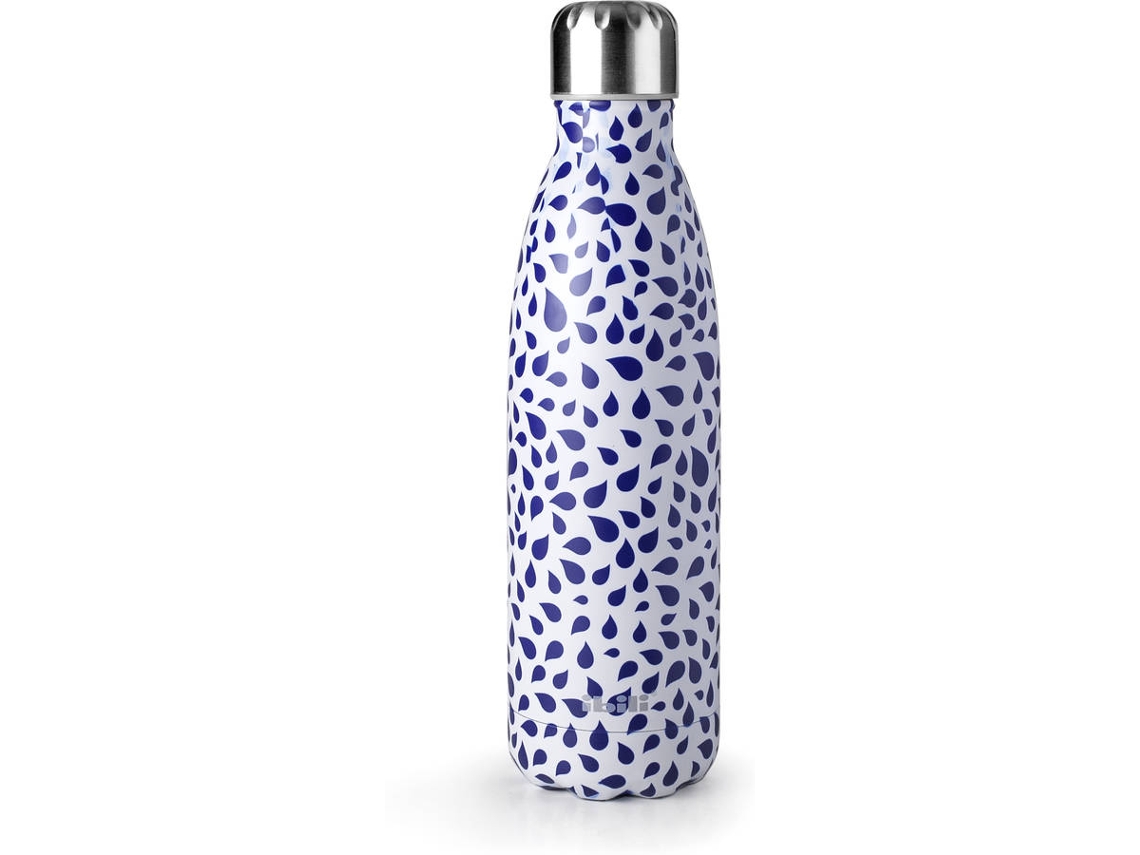 Garrafa IBILI Drop (0.5 L - Aço Inoxidável)