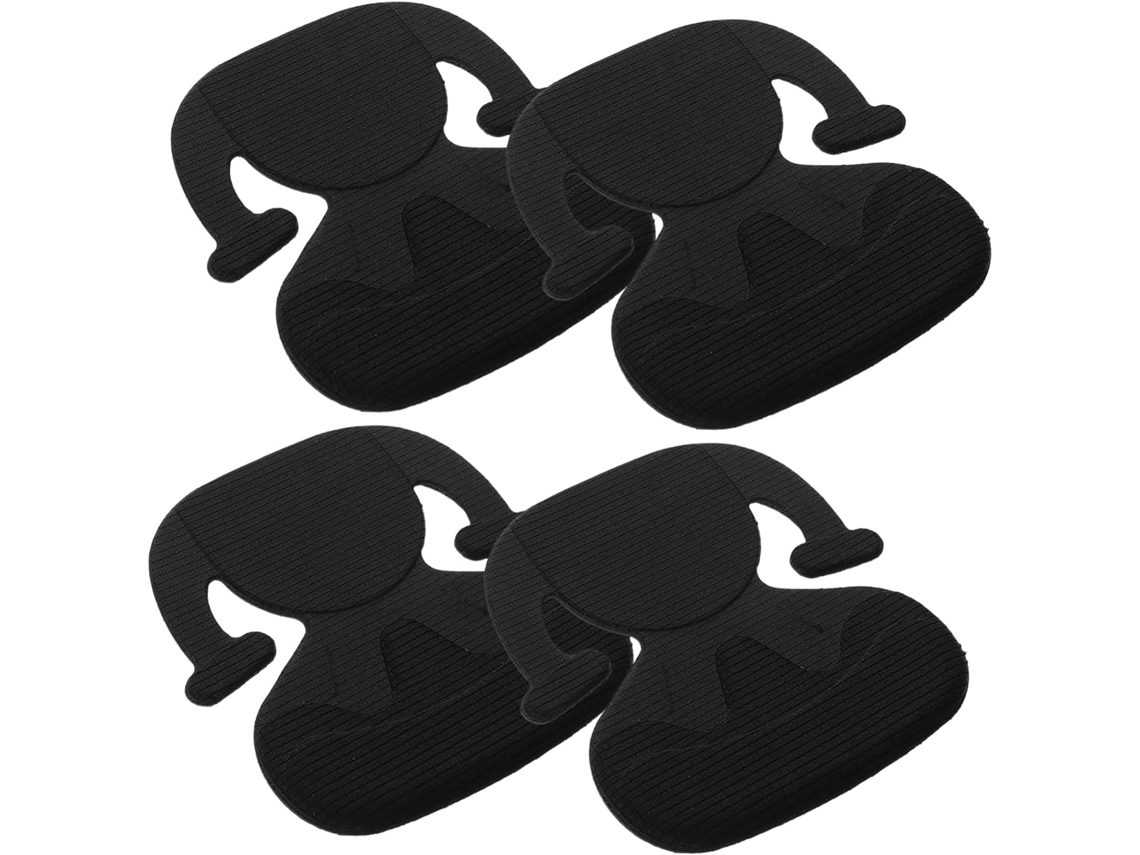 Valiclud 4-almofadas Confortáveis Para Salto Alto, Sem Cola, Palmilhas Acolchoadas Para Sapatos, Antiderrapantes