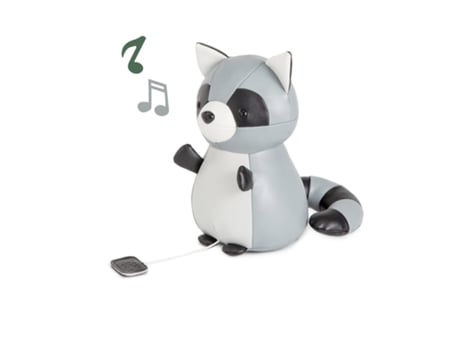 Peluche Musical LITTLE BIG FRIENDS Denver O Guaxinim 20cm 303891