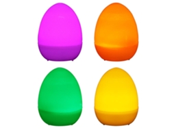 12 Ovos de Páscoa Luminosa com Bateria CHABERLU