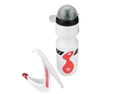 Garrafa De Água De 650ml Com Suporte Para Bicicleta, Ideal Para Ciclismo De Montanha (branca)
