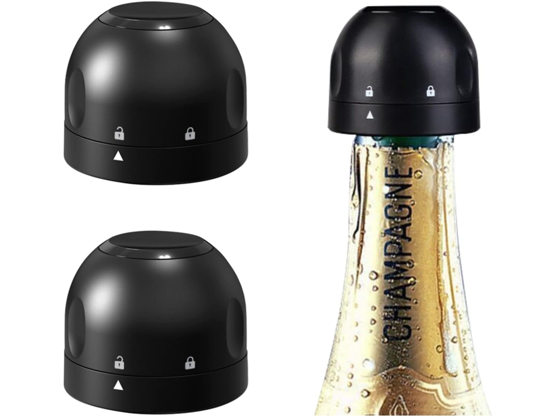 Rolha Reutilizável para Vinho Espumante, 2 unidades BRILVIBERA