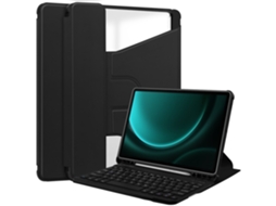 Capa Com Teclado Bluetooth Compatível Com Lenovo Tab M11/xiaoxin Pad 2024, Giratória 360°, Suporte Integrado