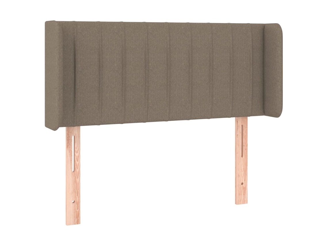 Headboard, Headboards Vidaxl Cinzento-acastanhado Tecido (83 X 16 X 78/88 Cm)
