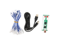 Placa Encoder Controle Arcade Raspberry Pi Cabo Usb