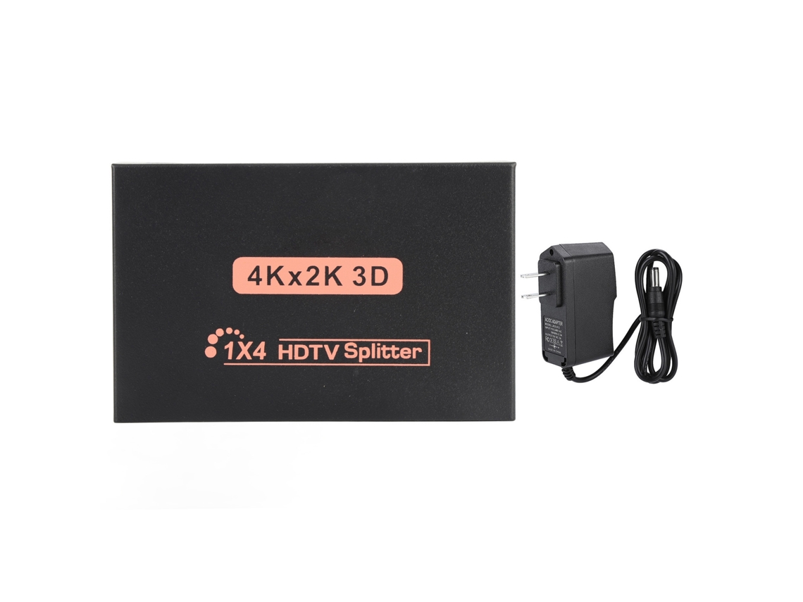 Divisor Hdmi 1 In 4 Out com Carregador | S/MARCA