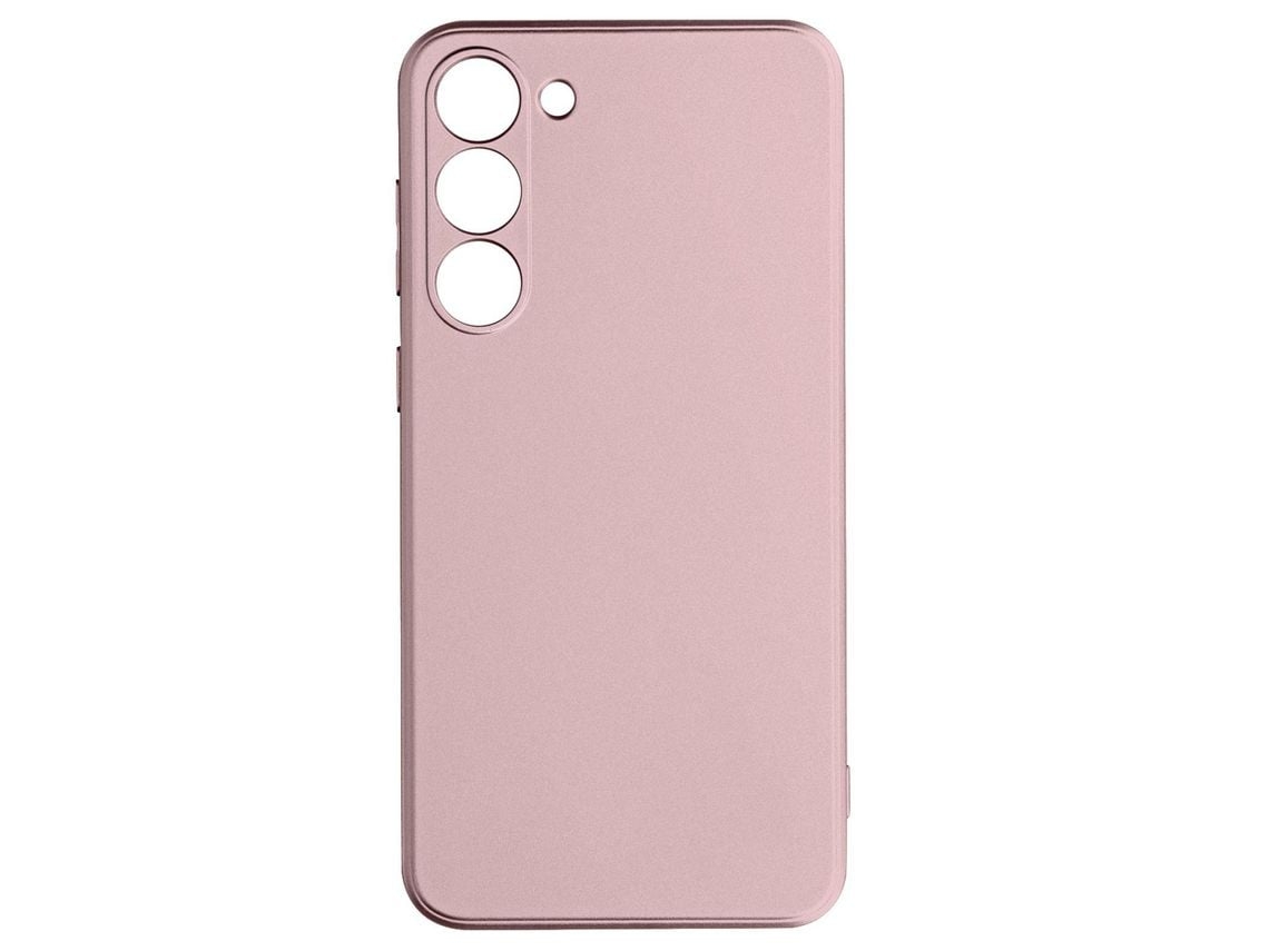 Capa Flexível Metálico Soft Para Samsung Yemaesre Silicone Rosa