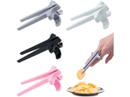 4 Pares de Palitos para Dedo Reutilizáveis para Gamers, Auxiliares para Petiscos, Presente Prático, Material Abs Seguro, Design Ergonômico