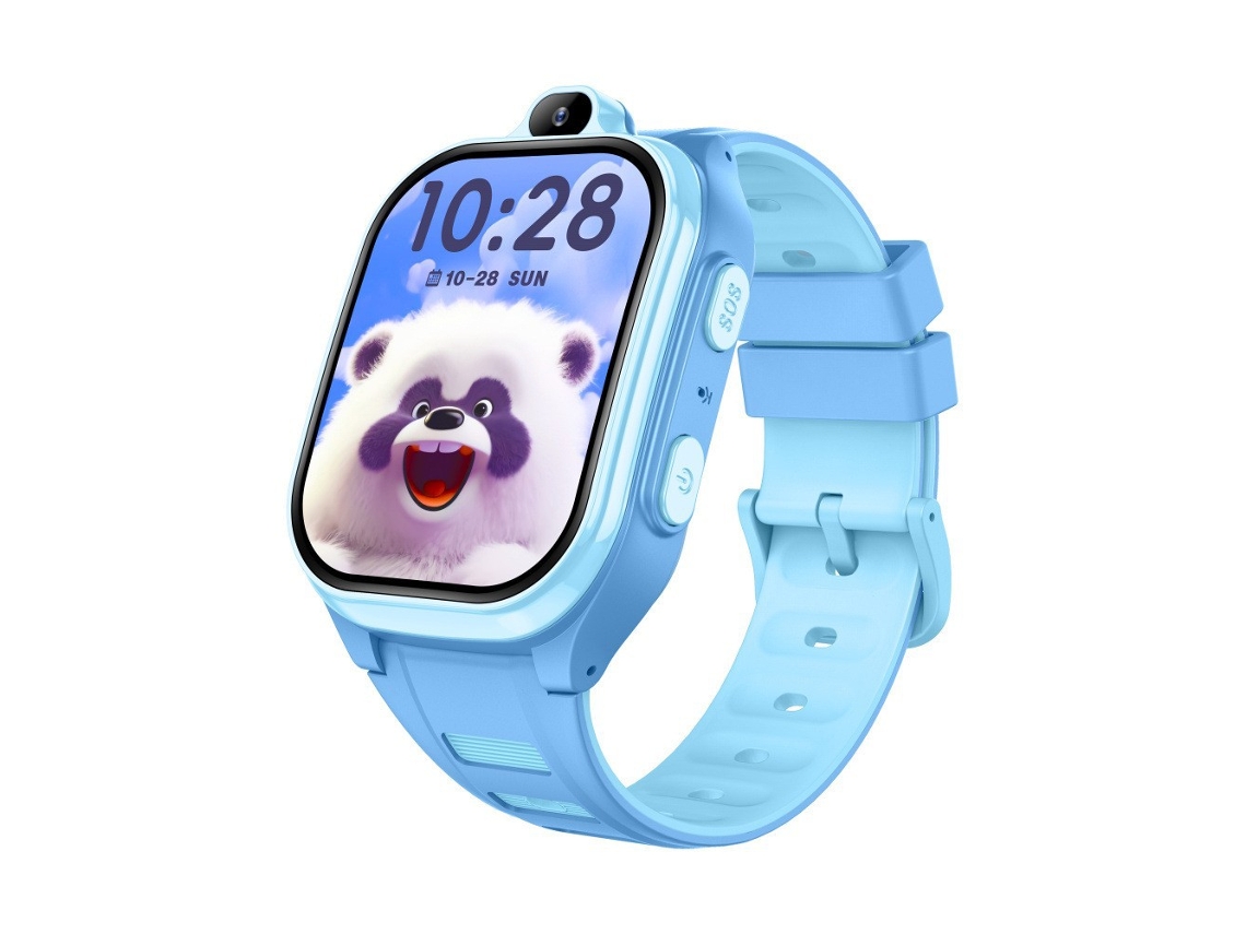 Relógio Infantil Com Telefone 4g, Gps, Sistema De Perguntas E Respostas Com Ia E Capacidade De Baixar O Tiktok. Mdug (azul)