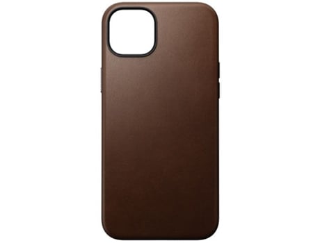Capa para iPhone 15 Plus NOMAD Pele Castanho .