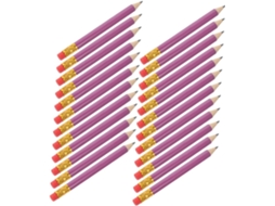 144pièces Crayons Hb Courtes Écriture Dessin Matériel Scolaire Et Ergonomiques Pour Étudiants Et Artistes
