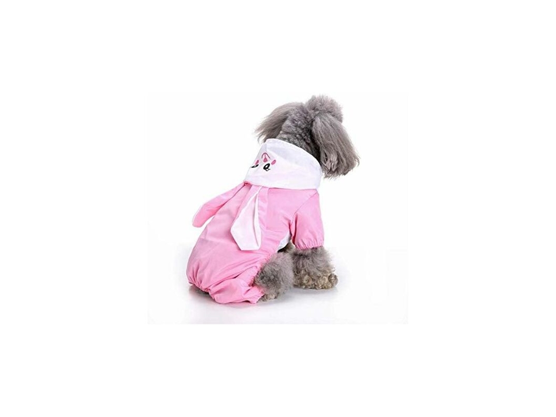Capa De Chuva Canina, Rosa