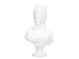 Mali estátua de Busto em Miniatura Resina Artística Decoração para Casa de Bonecas