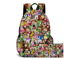 Mochila Mario Mochila Mario Estudante Mochila Impermeável Olysi Shop