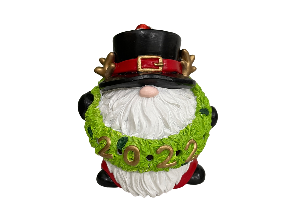 Pingente De Arte Resina Com Led Luminoso Para Natal